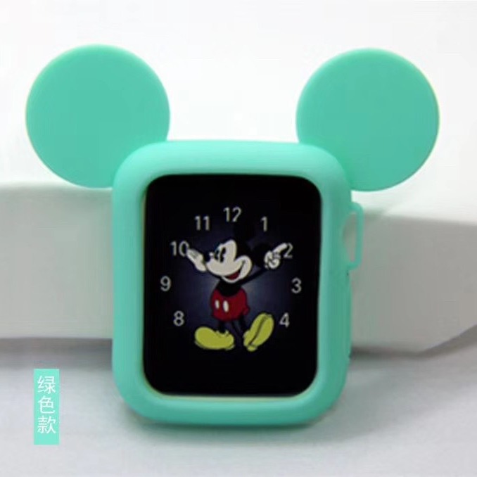 Funda protectora de reloj inteligente aplicable Apple watch Funda protectora de dibujos animados de Mickey iwatch9 para uso general