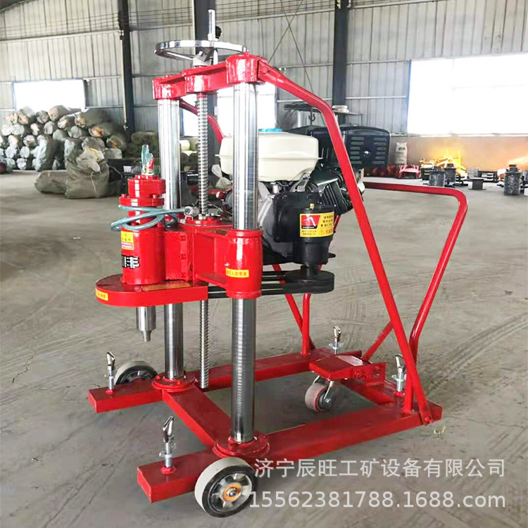 13马力取芯机汽油发动机混凝土钻孔机 内燃式沥青路面取芯机