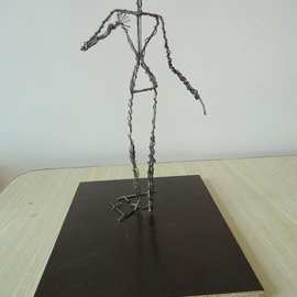 定格动画骨架雕塑人体模型油泥软陶艺泥人粘土泥塑人体支架手办铝