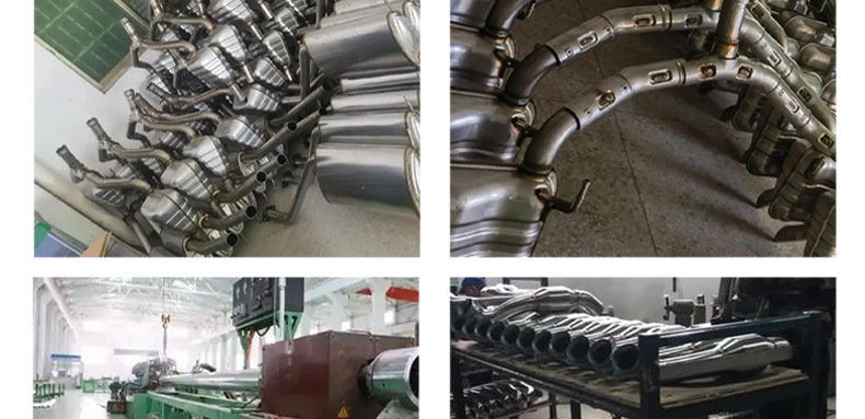 Suitable for Bmw M3 F80 M4 F82 3.0t S55 Resonator-Free Exhaust System Stainless Steel Front and Mid Pipes