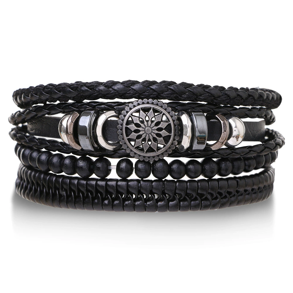 慕尚 Woven Bracelet, set, European style, wholesale