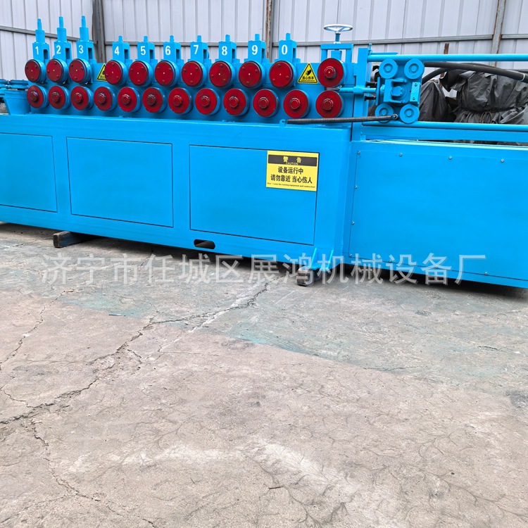 高速变频钢筋调直机 液压钢筋调直切断零误差飞剪多轮钢筋调直机