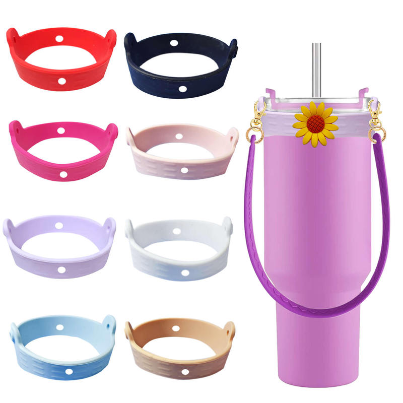 Stanley Silicone Water Cup Lanyard Water Bottle Sling Water Cup Handle Silicone Cup Strap Stanley Cup Accessories