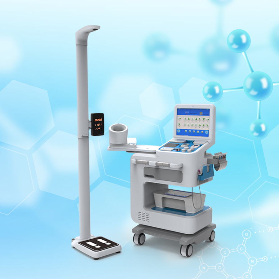 公共卫生健康体检一体机厂家批发价格-乐佳V6000型健康检查一体机