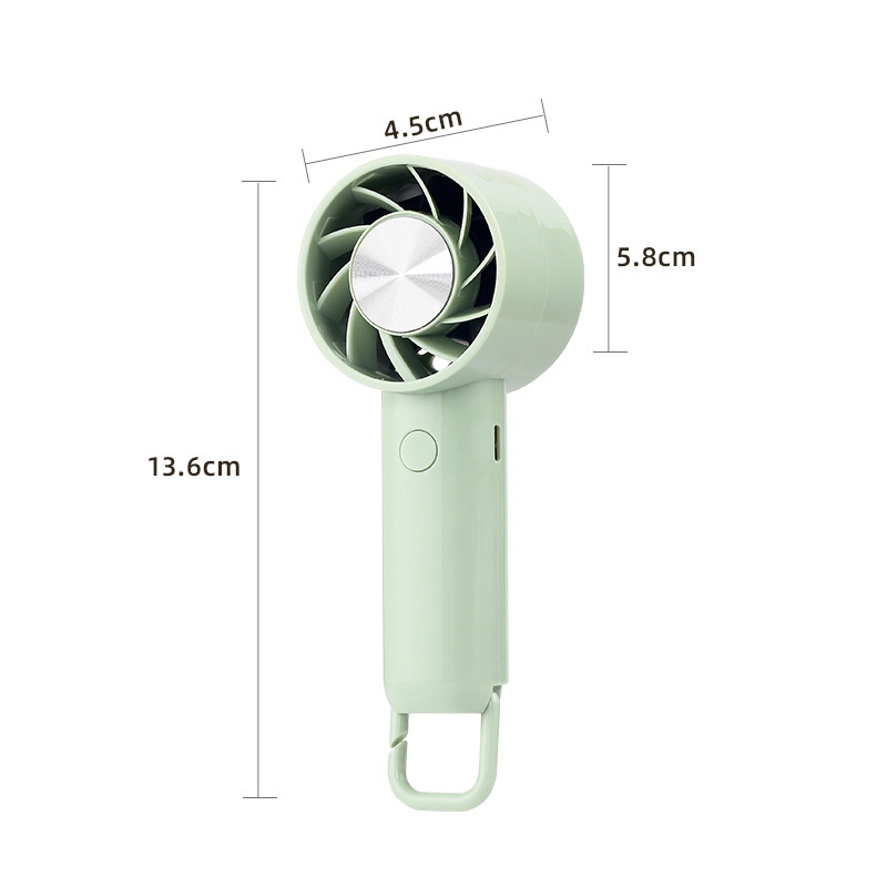 手持ち小型扇風機USB充電シンプルデスクトップ携帯電話スタンド屋外小型扇風機ポータブル折り畳み扇風機|undefined