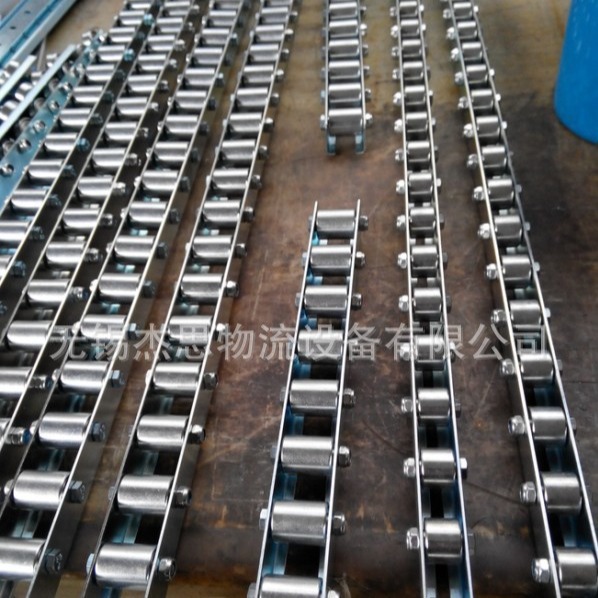 【专业品质】标准带支架型金属滚轮条直径20轮宽25框架镀锌