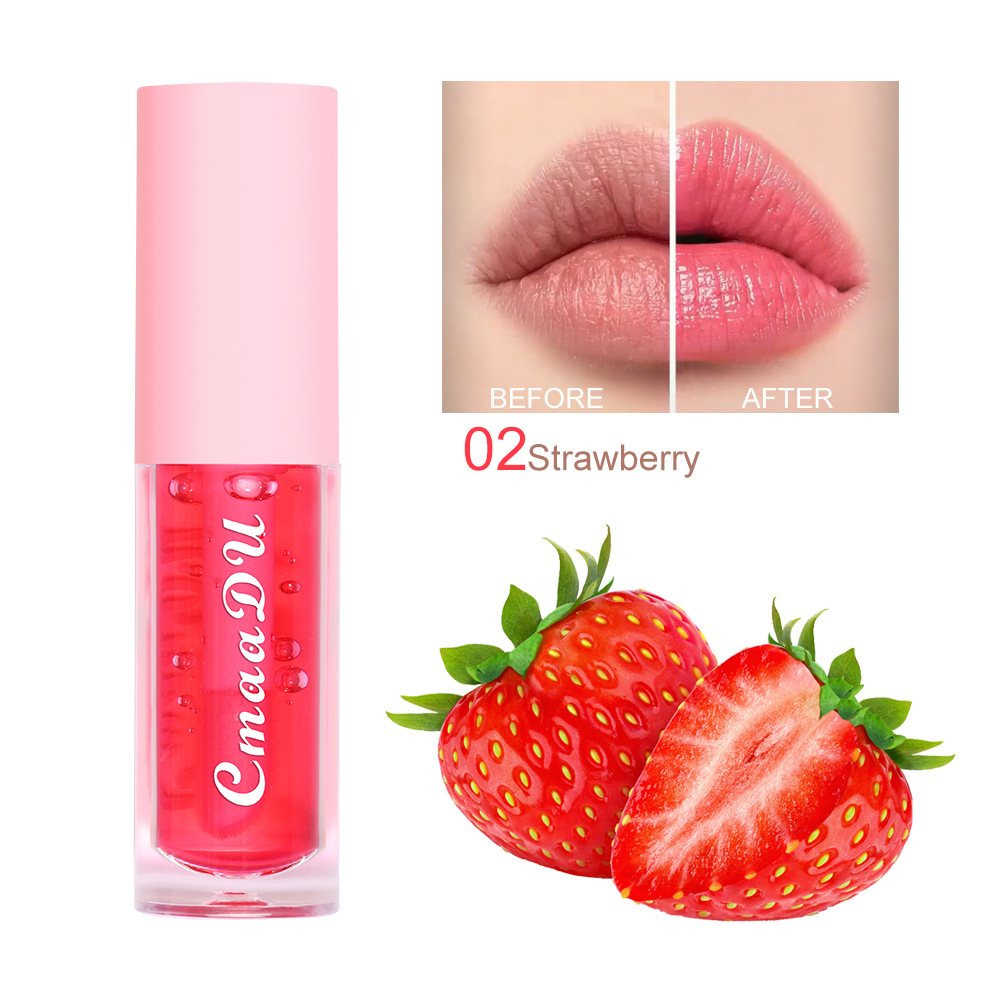 Check it out! Link Disclaimer - For export only :CmaaDu 6-color Fruit-flavored color-changing Lip gloss undefined