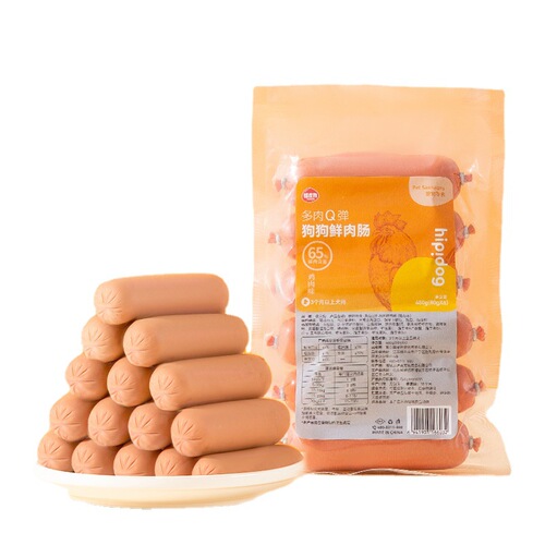 Pet snacks, big meat, ham sausage, calcium supplement, cat, Teddy, Golden Retriever, Corgi, dog meat, sausage, small dog food