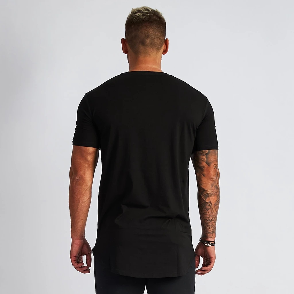 Hommes Couleur Unie Style Simple Col Rond Manche Courte Svelte T-shirt Homme display picture 3