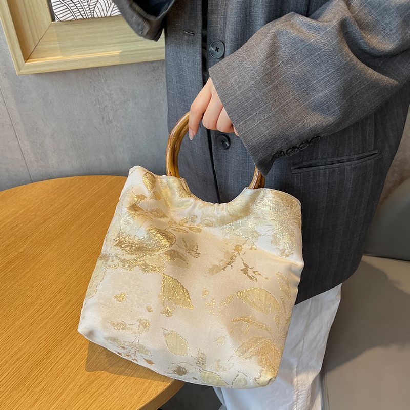 伴手礼新中式女手拿包提花复古旗袍挽婚礼手国风汉服包竹节包|undefined