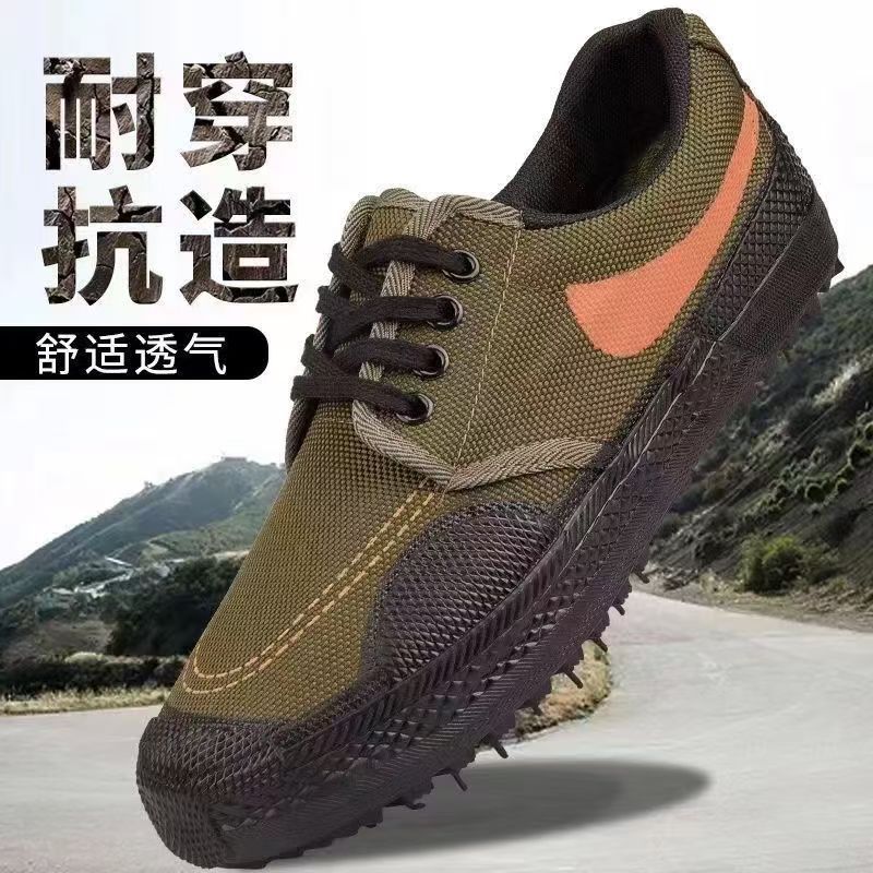 Zapatos de protección laboral, zapatos de liberación de cintura alta, zapatos de campo de trabajo auténticos, zapatos de protección antideslizantes y resistentes al desgaste para hombres y mujeres