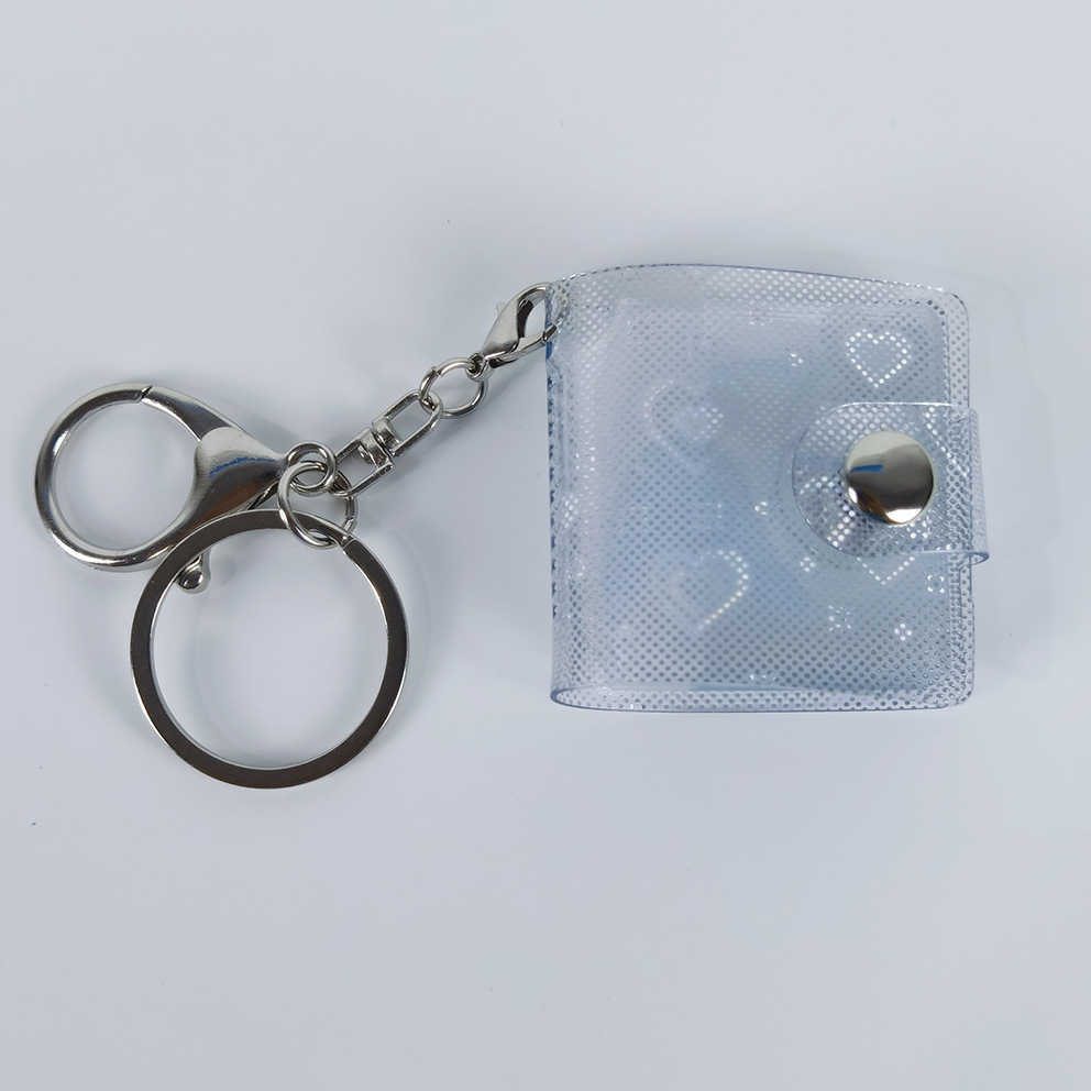 1inch 다이나믹 하트 투명 랍스터 잠금장치