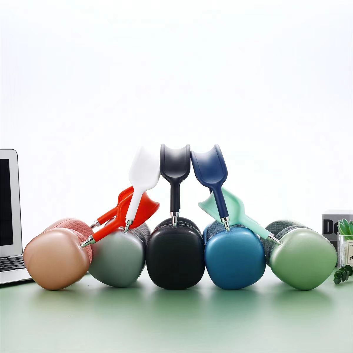Solid Color Simple Style ABS Bluetooth Headset display picture 5