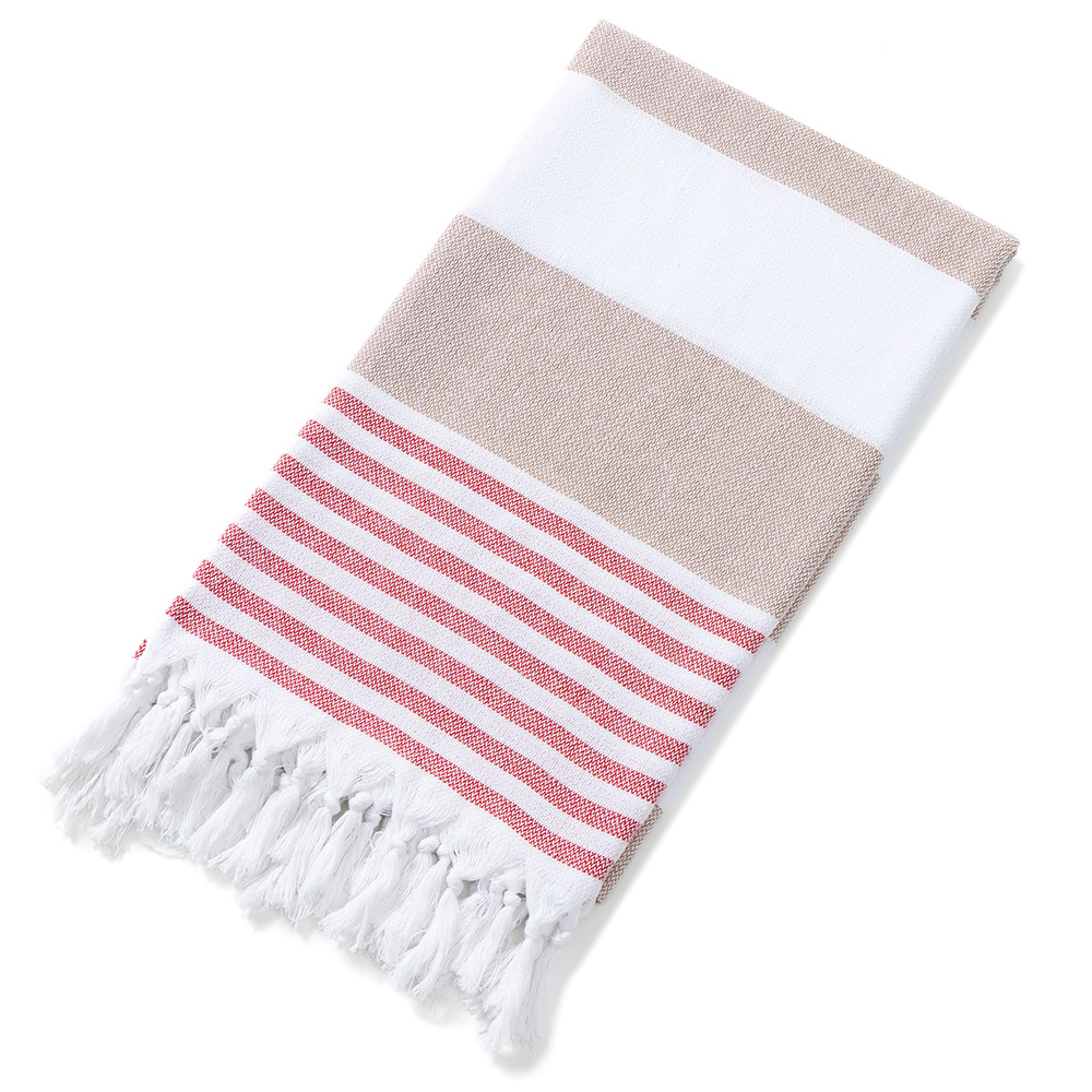 레드 + 다크 브라운