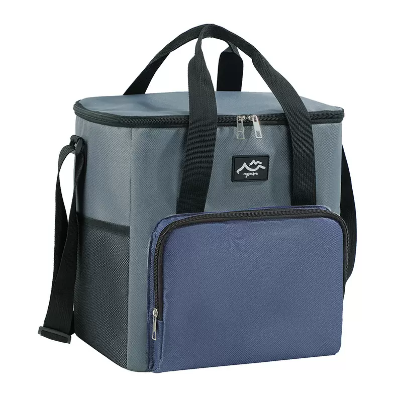 跨境冷藏袋铝箔专用便当包双层保温袋上班族杂物手提饭盒保温包