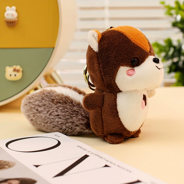Dark brown squirrel