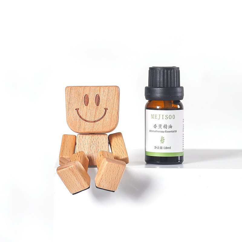 摇腿小木仔wobblylegwoody创意车载香薰摆件可爱抖腿小人送礼饰|undefined