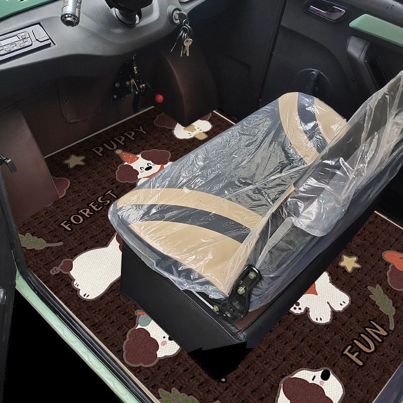 Suitable for Electric Tricycles and Four-Wheel Vehicles, Universal Wear-Resistant and Dirt-Resistant Thickened Mats That Absorb Water and Are Easy to Dry