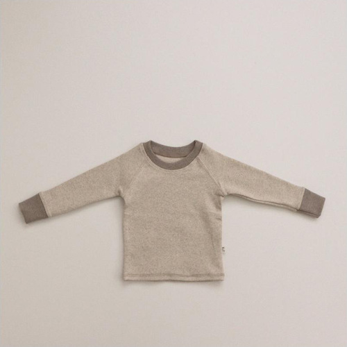 Korean style children's clothing children's home clothes spring and autumn undergarments baby fleece tops thick pants children's pajamas set 