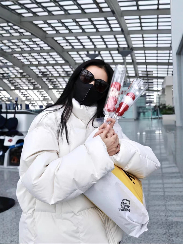 ANN南油新款设计感字母印花百搭学院冬季新款加厚立领面包服羽绒|undefined