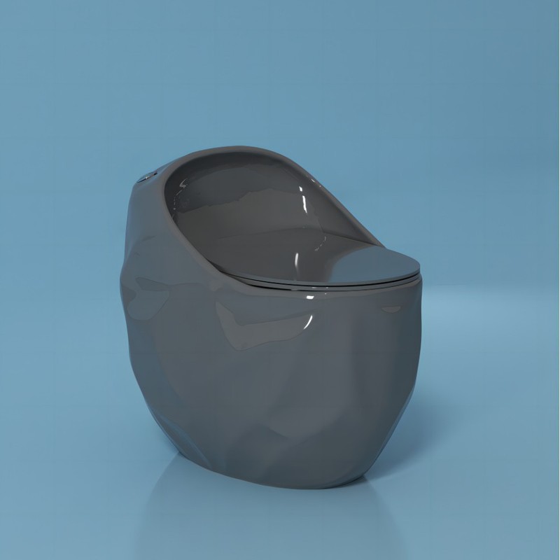 クリエイティブレリーフカラーセラミック便器超旋風サイフォン式静音便器便器家庭用便器外ピン|undefined