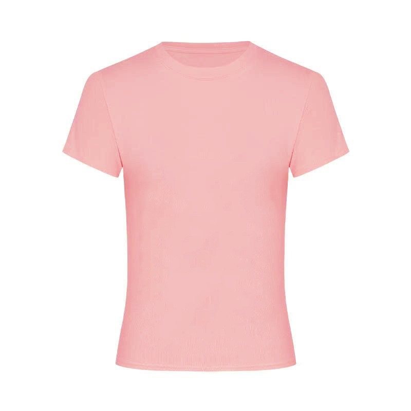 [여성슬림반팔] 핑크