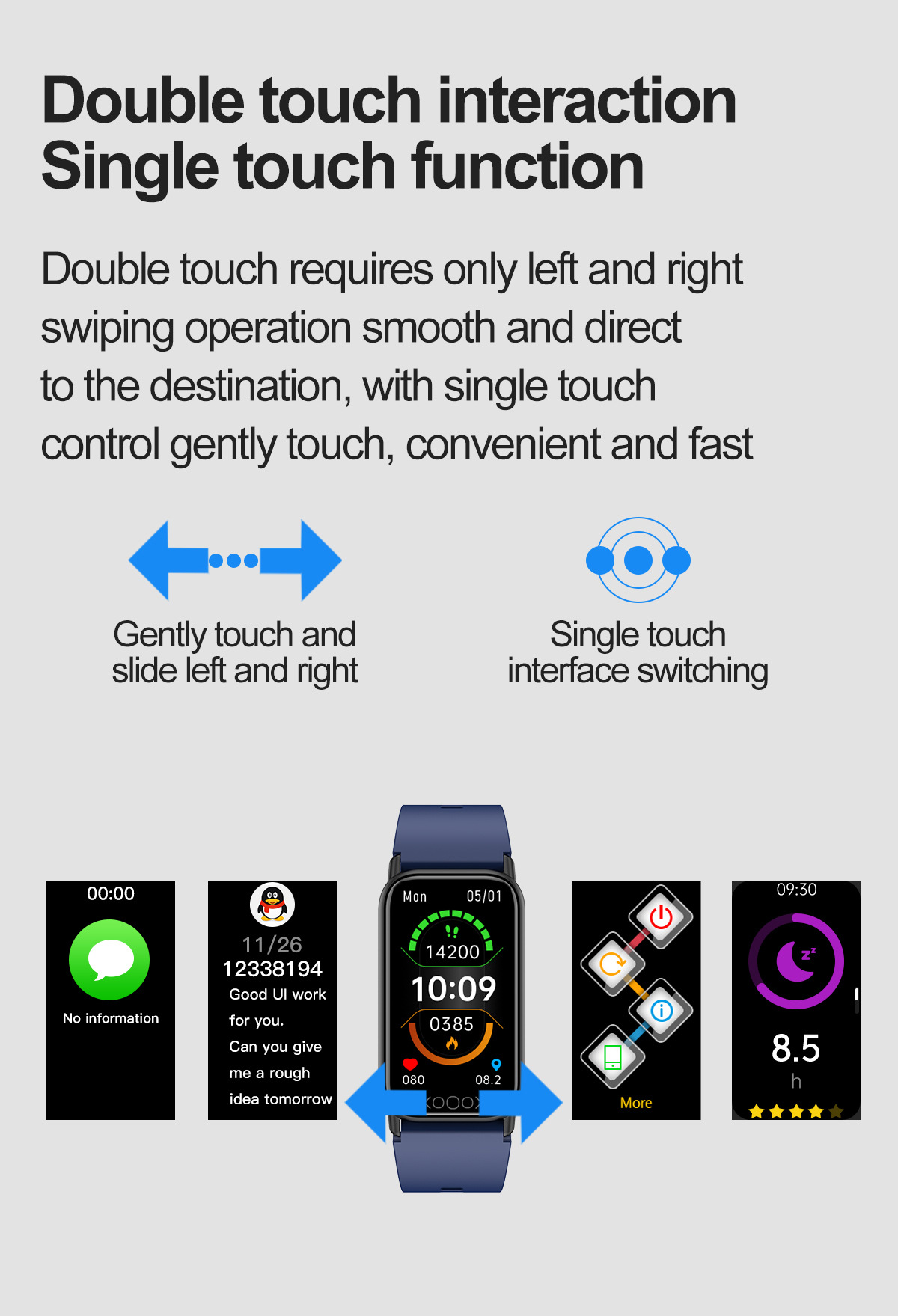 TK72 Smart Watch 1.47 inch heart rate blood pressure blood_voghion.com