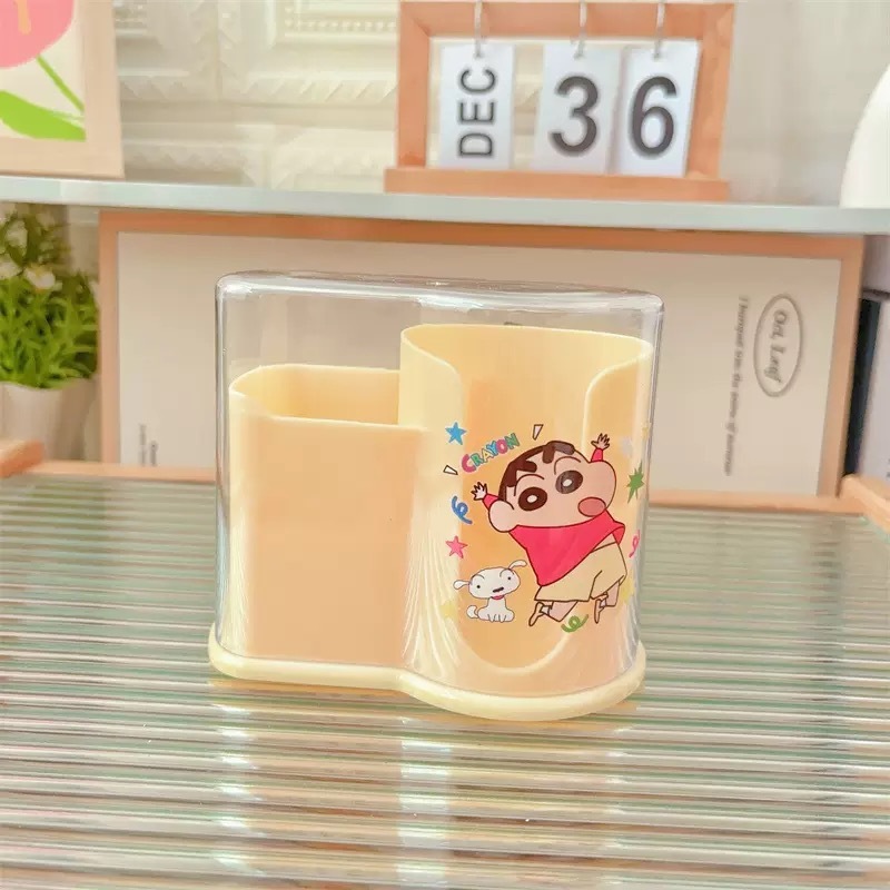 新款少女心桌面化妆品收纳盒库洛米粉扑棉签多功能整理盒化妆棉盒|undefined