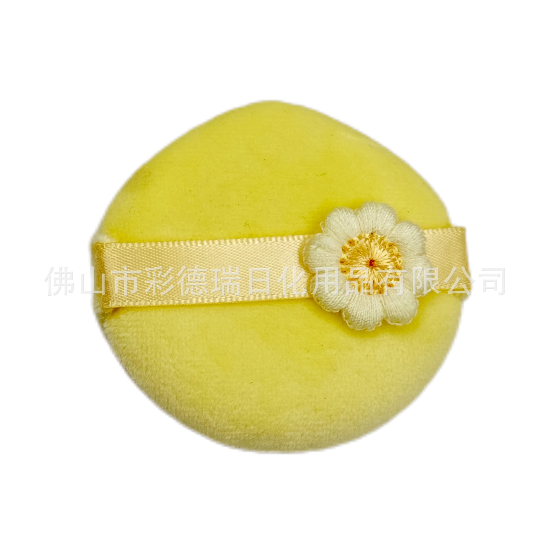 Polvo de peluche suave, polvo de maquillaje seco, polvo de polvo de polvo, polvo de polvo de polvo, polvo de polvo de polvo de flores amarillas ultra suaves, polvo de polvo de polvo