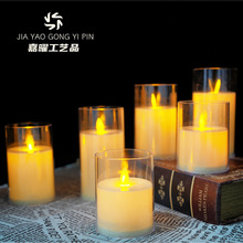 LED电子蜡烛 音乐会烛光摆件剧本杀氛围灯中东月亮节装饰品蜡烛