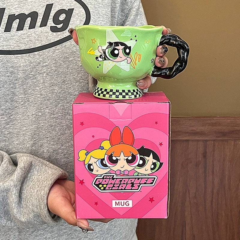 Летающий маленький полицейский Mark Cup, новая высокоценная керамическая кружка для девочки, домашняя кружка для молока и завтрака, подарок на день рождения