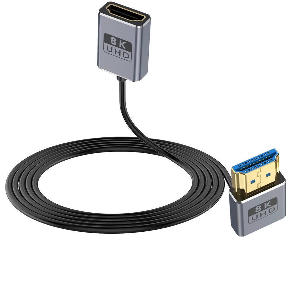 Коаксиальный HDMI 8K версии 2.1 ultra-thin ультра-точечный 2.5 мм 8K@60Гц 4K@240Гц 48 Гбит/с