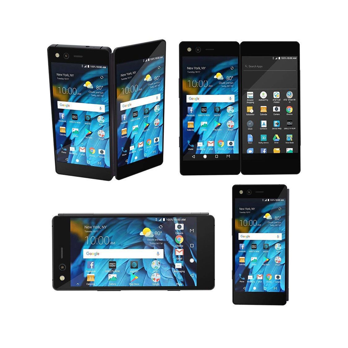 【折叠双屏机】手机 AXON天机M高通骁龙821 4+64GB不能打电话