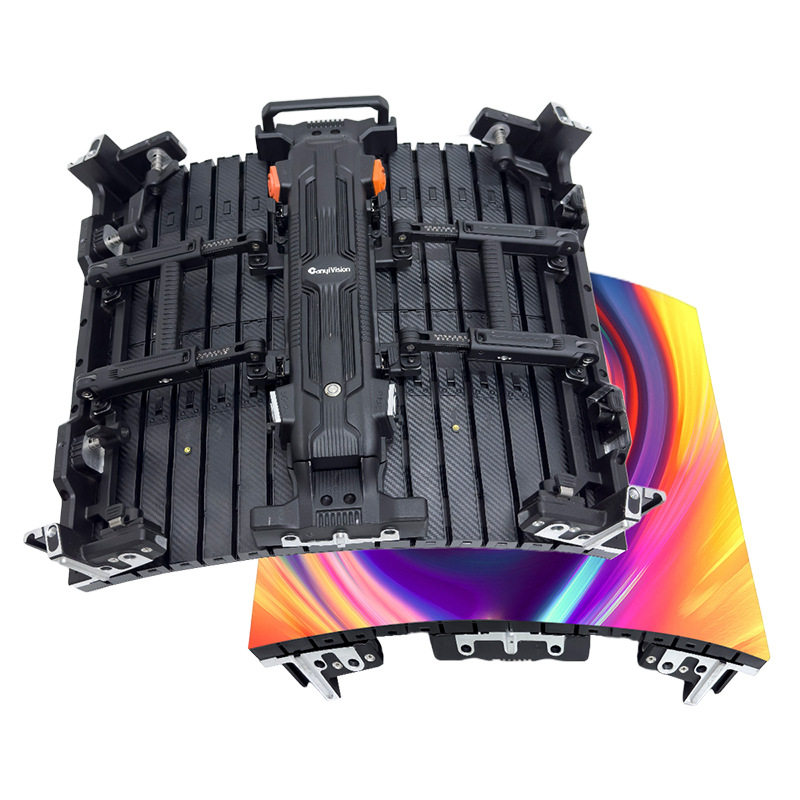Pantalla de alquiler flexible interior y exterior de exhibición LED p3.91 pantalla electrónica LED para espectáculos escénicos a todo color