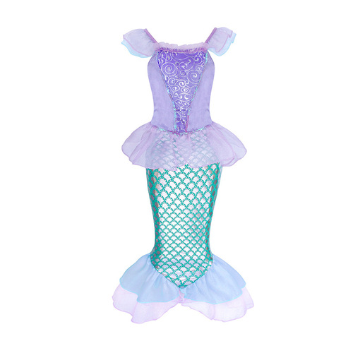 Halloween Costume Children's Mermaid Costume Princess Dress Girls' Dress Children's Skirt Mermaid