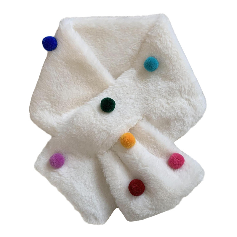 Bufandas de Navidad collar invierno caliente 2025 nuevo veludo engrosado collar de lana caliente bufandas al por mayor