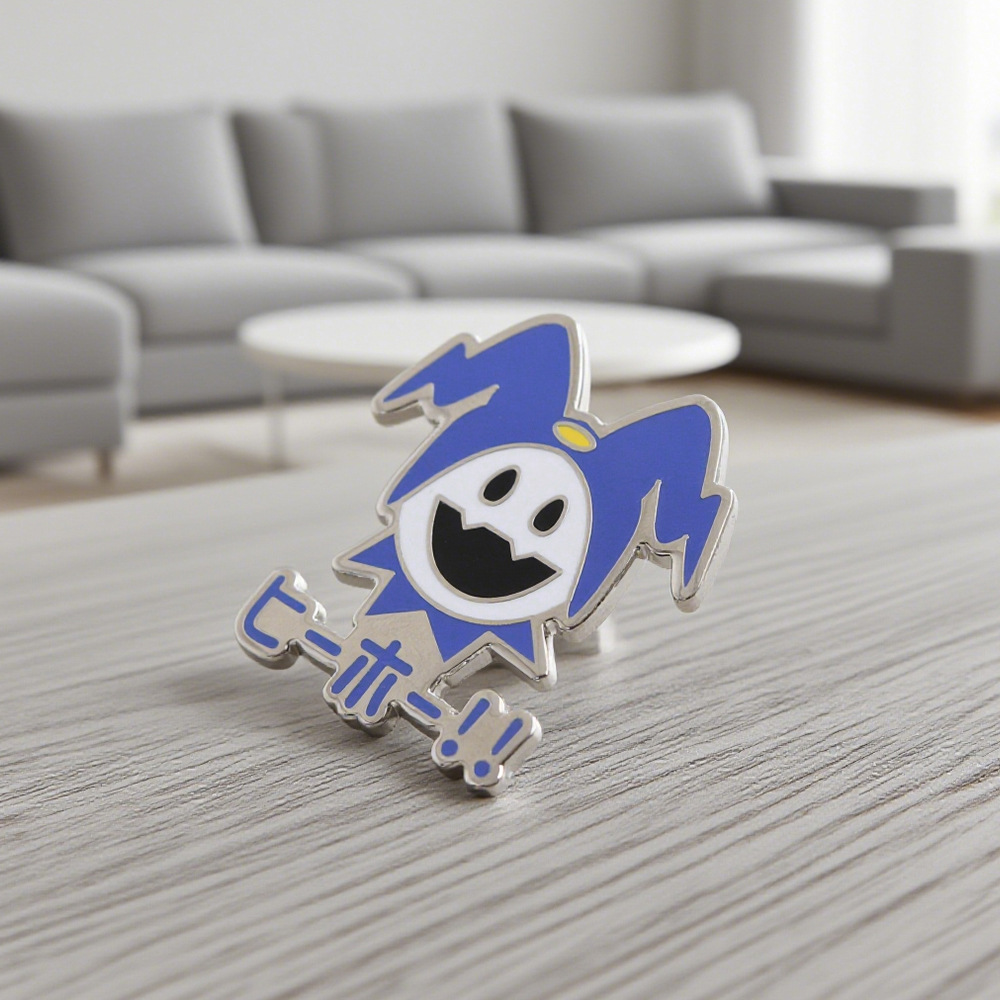 Jack Frost Enamel Pin Role-Playing Game Goddess Rebirth Badge Cute Accessories Game Fan Decoration