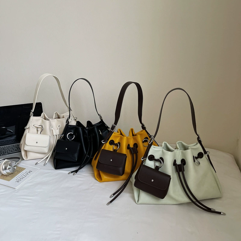 Summer capacious shoulder bag, one-shoulder bag, Korean style