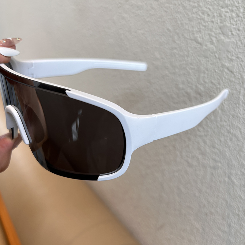 Biker Sports Solid Color Pc Full Frame Sports Sunglasses display picture 21