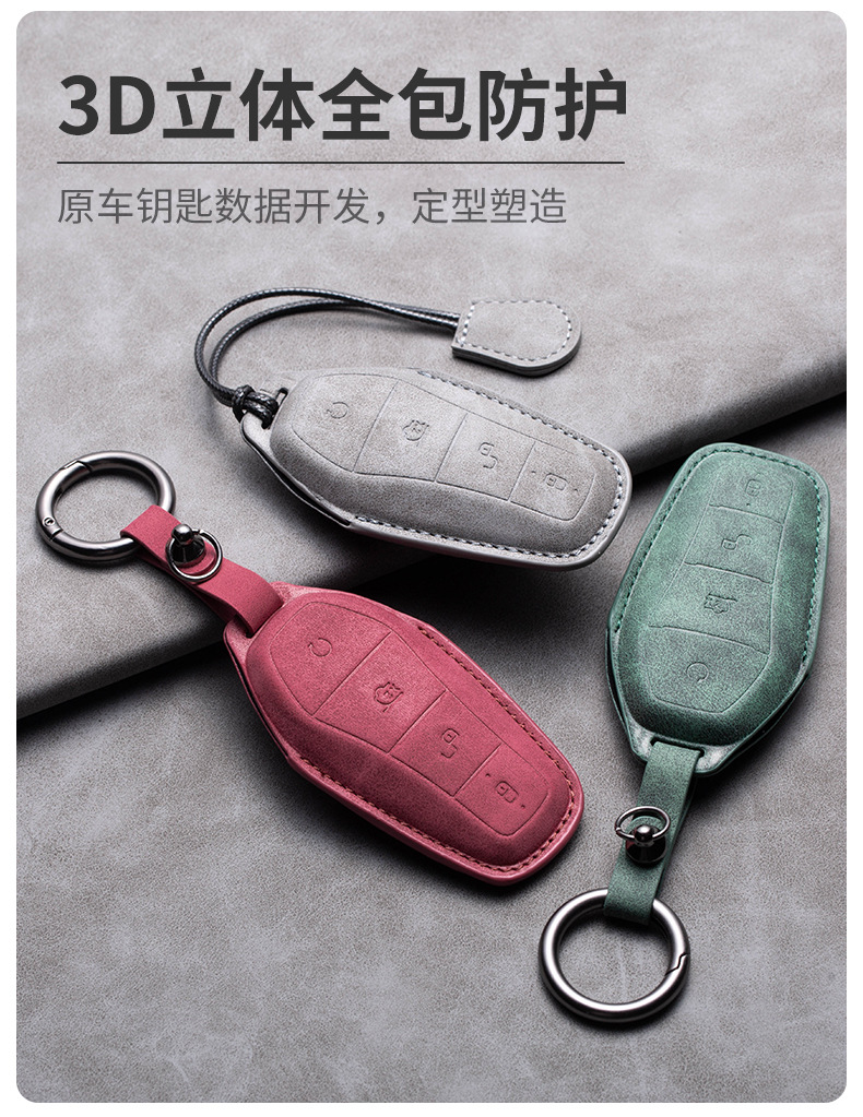 Key Cover for BYD Han EV Qin Plus DMI Song Pro Tang Dolphin E9 Seal