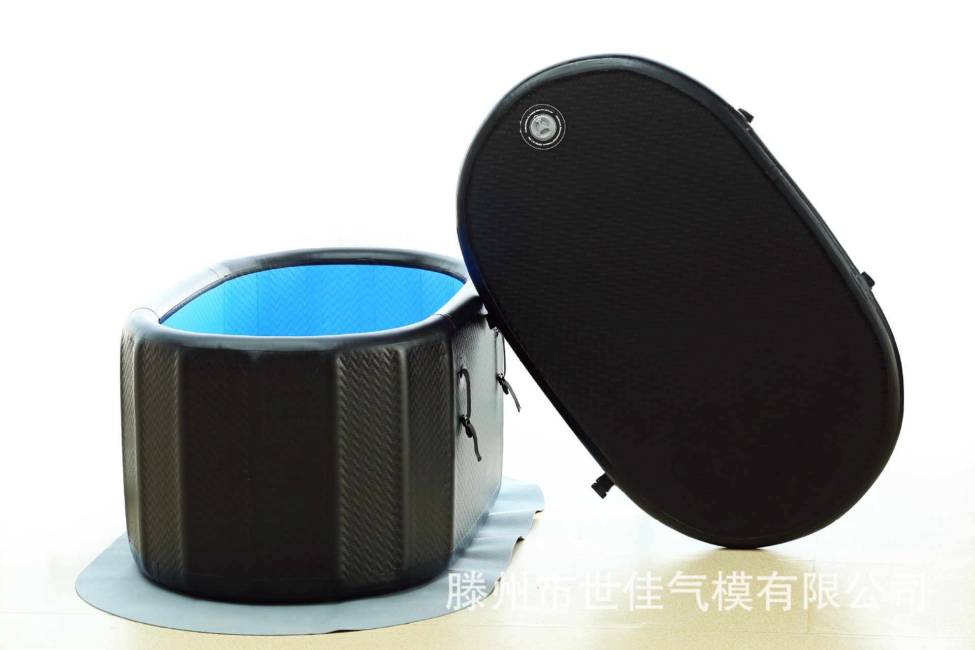 Negro fuera y Azul dentro (150*80*65cm)