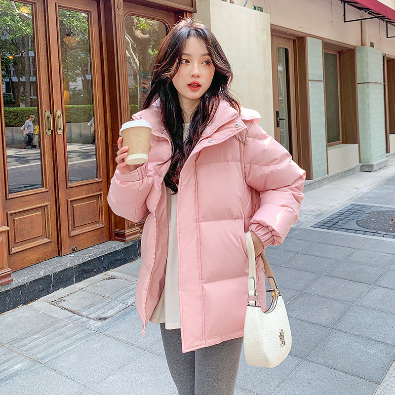 羽绒服男女短款2025新款加厚90白鸭绒情侣款宽松中戏冬季外套批发|undefined