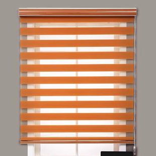 Venetian Blinds Double-Layer Thickened Punch-Free Roller Blinds Kitchen Bathroom Bedroom Full Blackout Sunshade Adjustable Roller Blinds