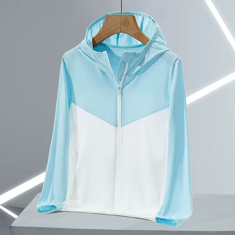 儿童冰丝防晒衣亲子夏季原纱防紫外线防晒服超薄透气宝宝防晒外套