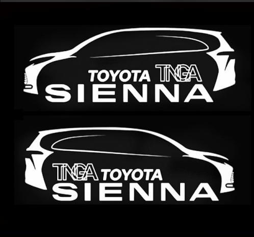 Aplicable a la luz de bienvenida de Toyota Senna Grivia Senna puerta láser no desvanece lámpara de proyección de puerta