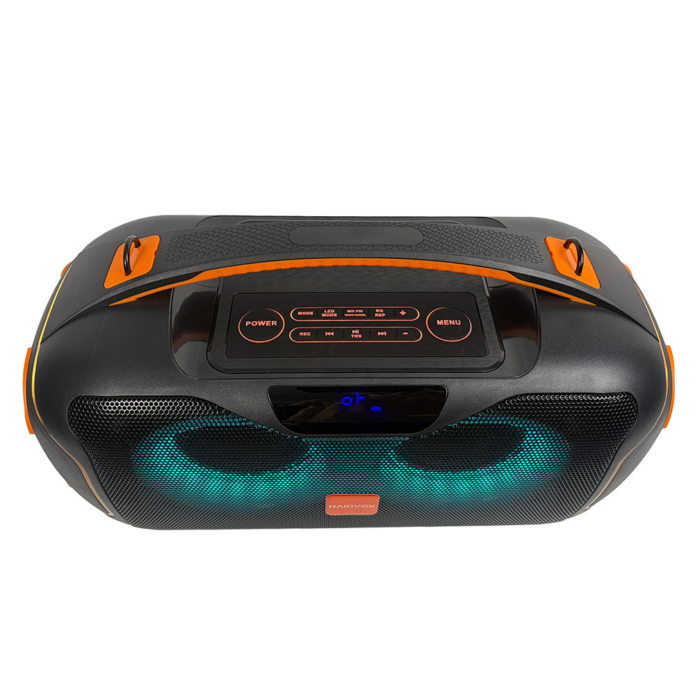 Fábrica de exportación directa doble 5 pulgadas 100W altavoz Bluetooth con micrófono inalámbrico