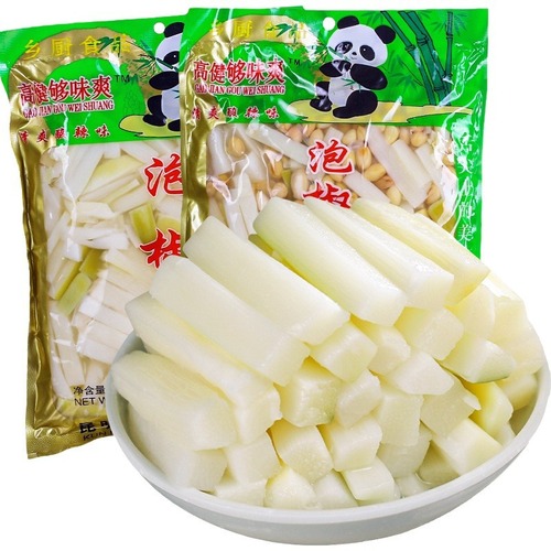 Yunnan Pickled Bamboo Shoots Crispy and Fresh, Spicy and Refreshing, Ready-to-Eat Snack, Mountain Pepper Bamboo Shoots, Perfect Side Dish, Direct Manufacturer Sales