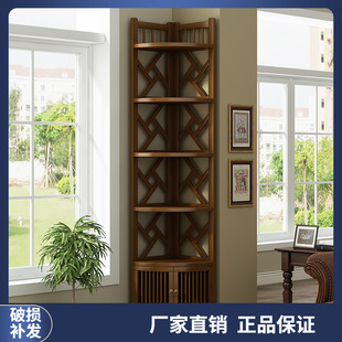 Corner Storage Rack Bookshelf Living Room Corner Cabinet Corner Cabinet Restaurant Corner Cabinet Sofa Triangle Cabinet Corner Cabinet Tea Cabinet