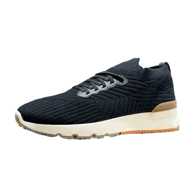Korean Style Thick-soled Slip-on Loafers For Men Breathable Shoes_voghion.com
