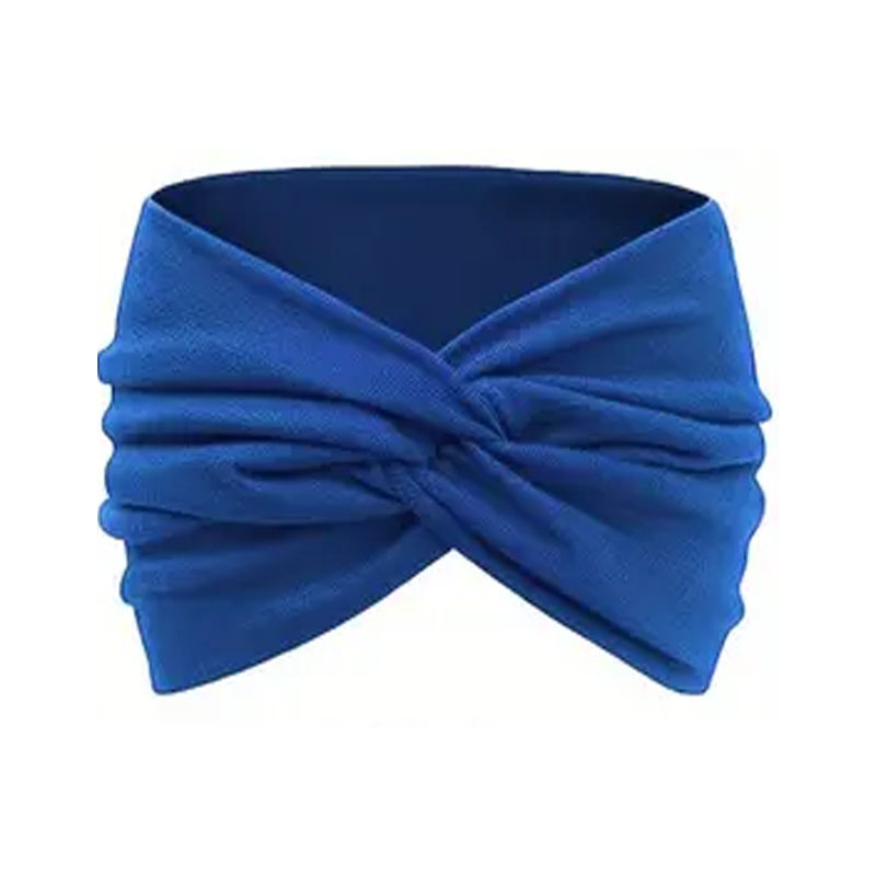 Bohemia Europa y América correa de cabello deportiva damas ancho yoga elástico correa de cabello correa de cabello deportiva toques de cabello